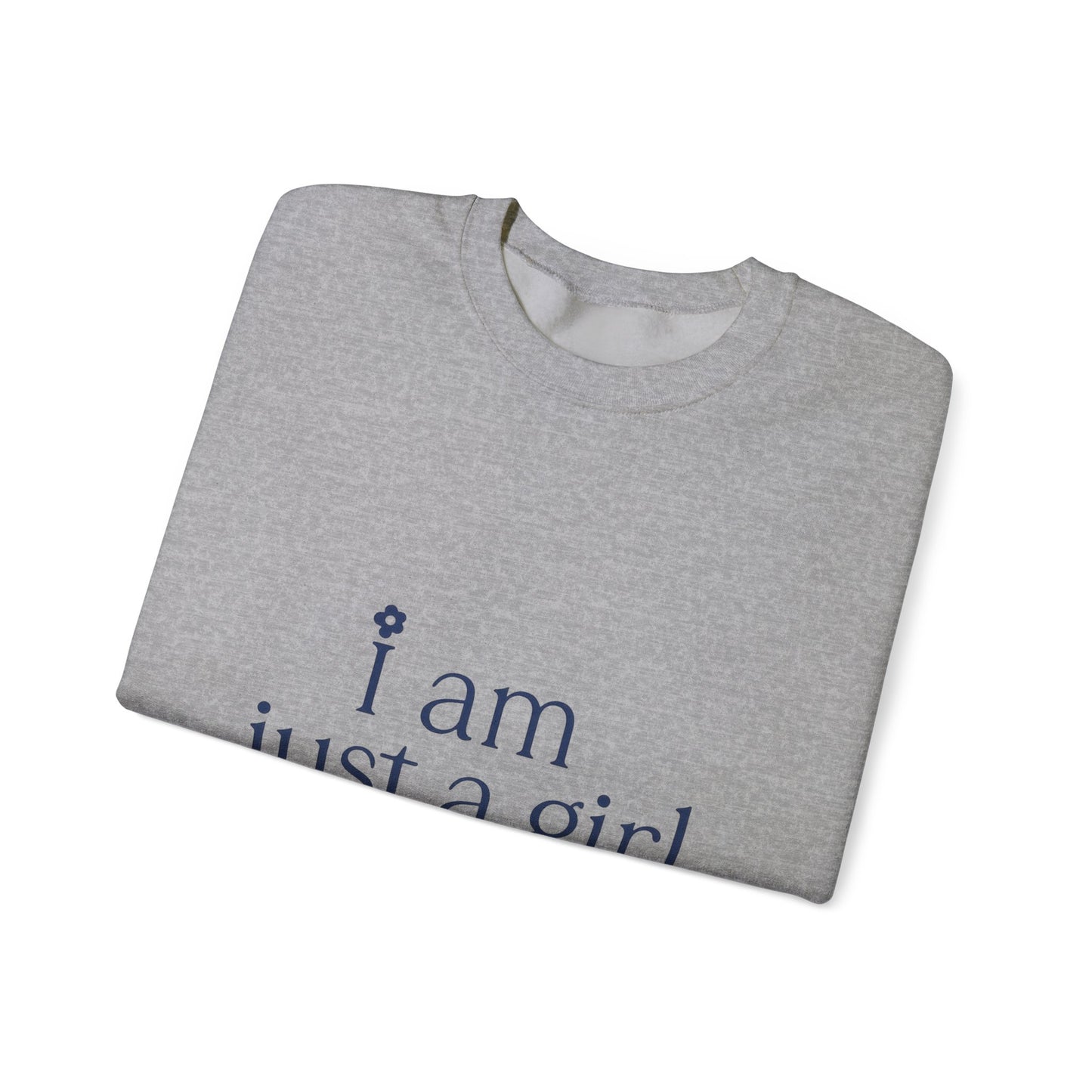 "I Am Just a Girl" Minimal Feminine Graphic