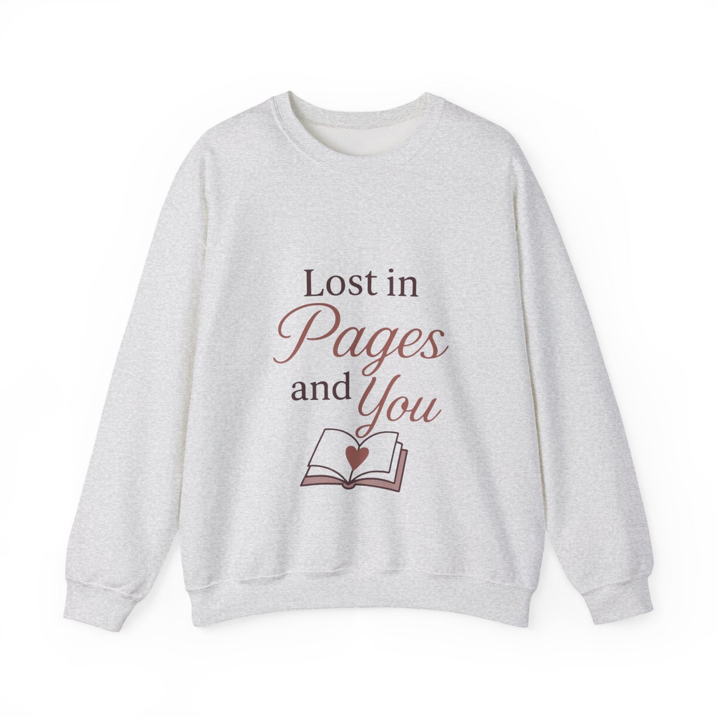 Lost in Pages "You" Sweatshirt — Book Lover Crewneck