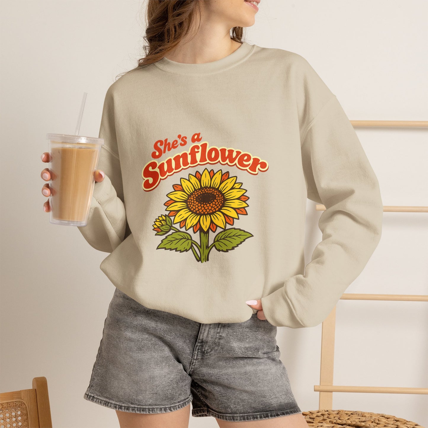 She's a Flower Summer Vibes Sweatshirt
