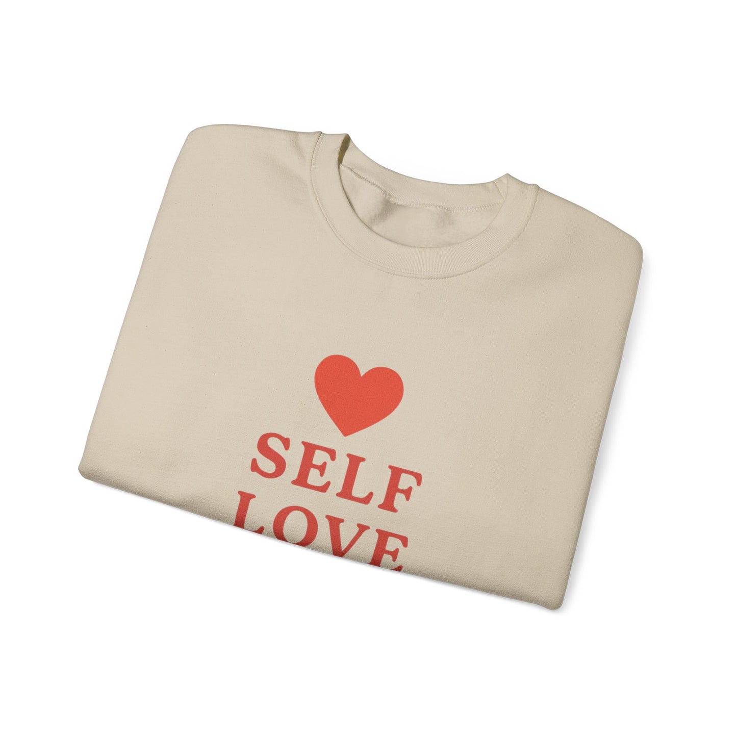 Self Love Club Crewneck Sweatshirt — Inspirational Self-Care Pullover