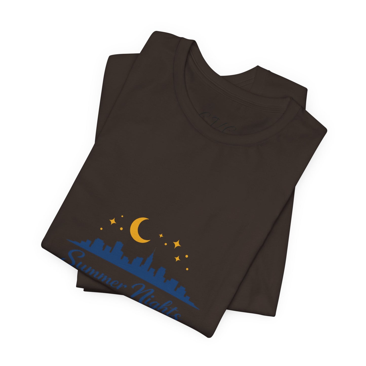 Summer Vibes City Nights T-Shirt — "Summer Nights and City Light"
