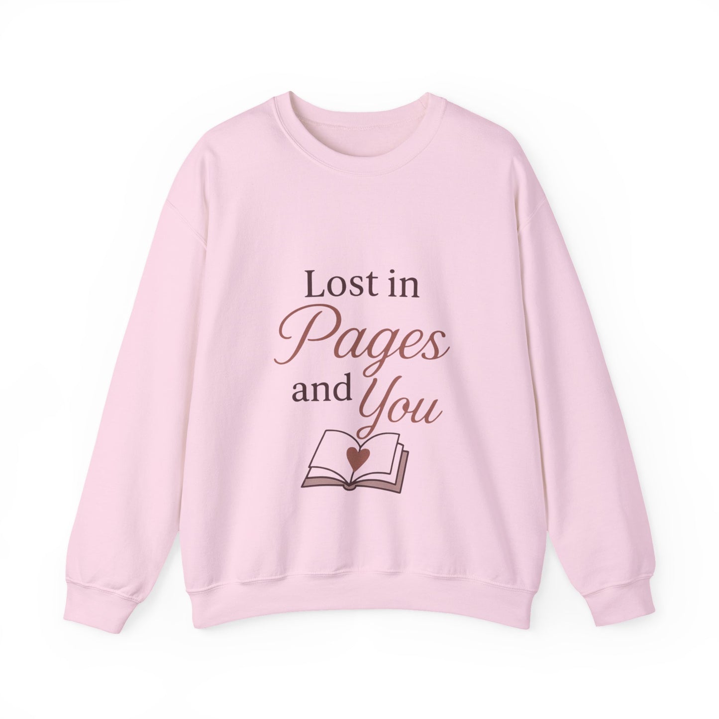 Lost in Pages "You" Sweatshirt — Book Lover Crewneck