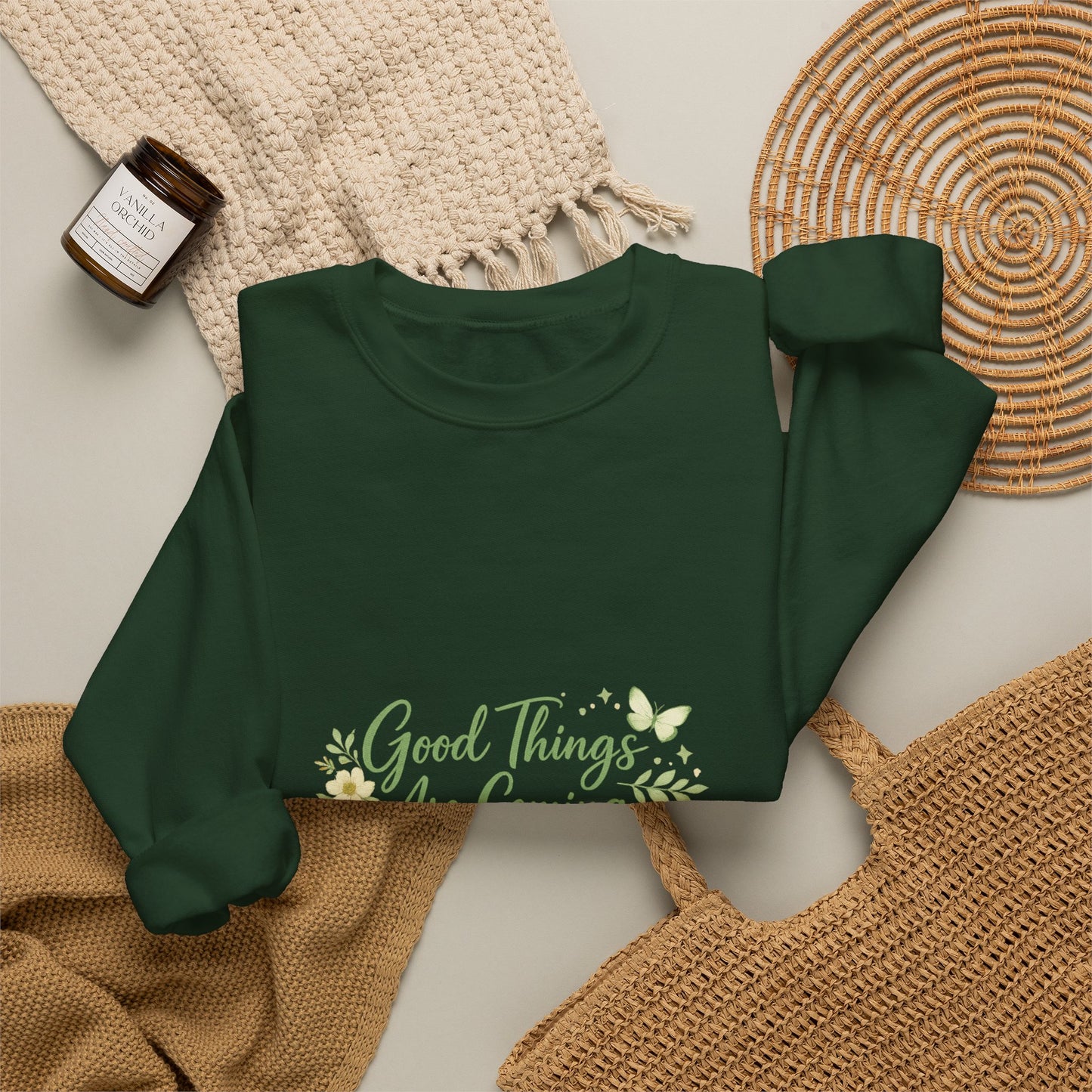 Good Things Are Coming Summer Vibes Crewneck Sweatshirt