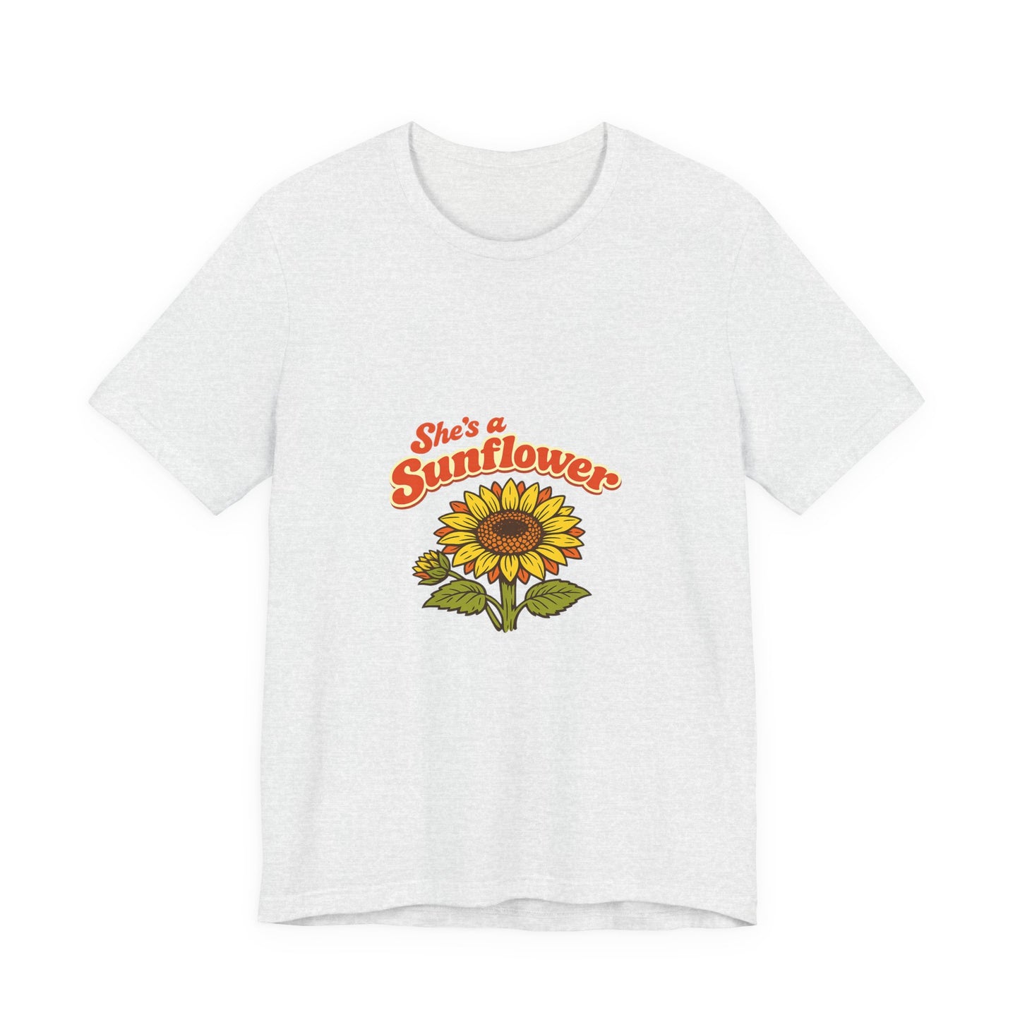 She's a Sunflower Tee — Summer Vibes Floral Graphic T-Shirt