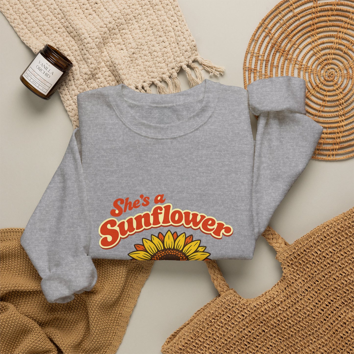 She's a Flower Summer Vibes Sweatshirt