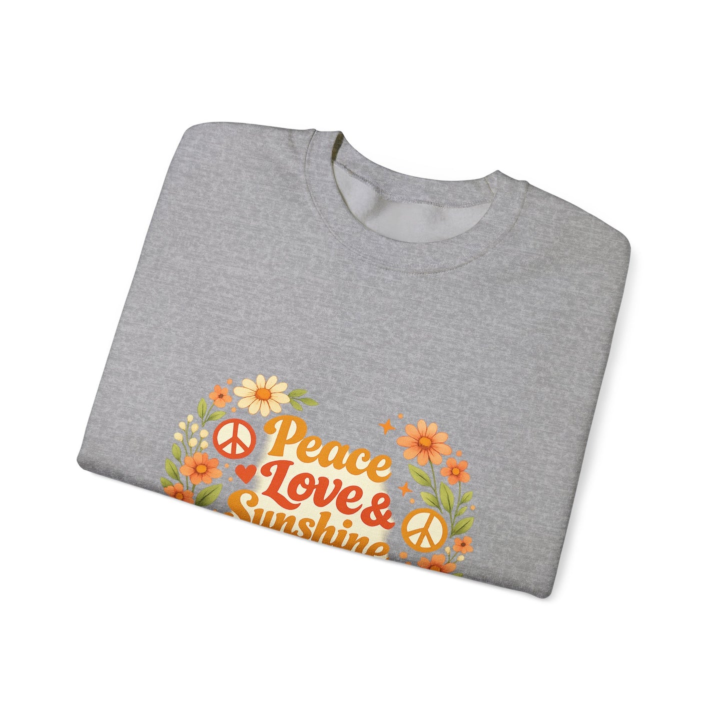 Peace Love and Summer Sweatshirt — Summer Vibes Crewneck