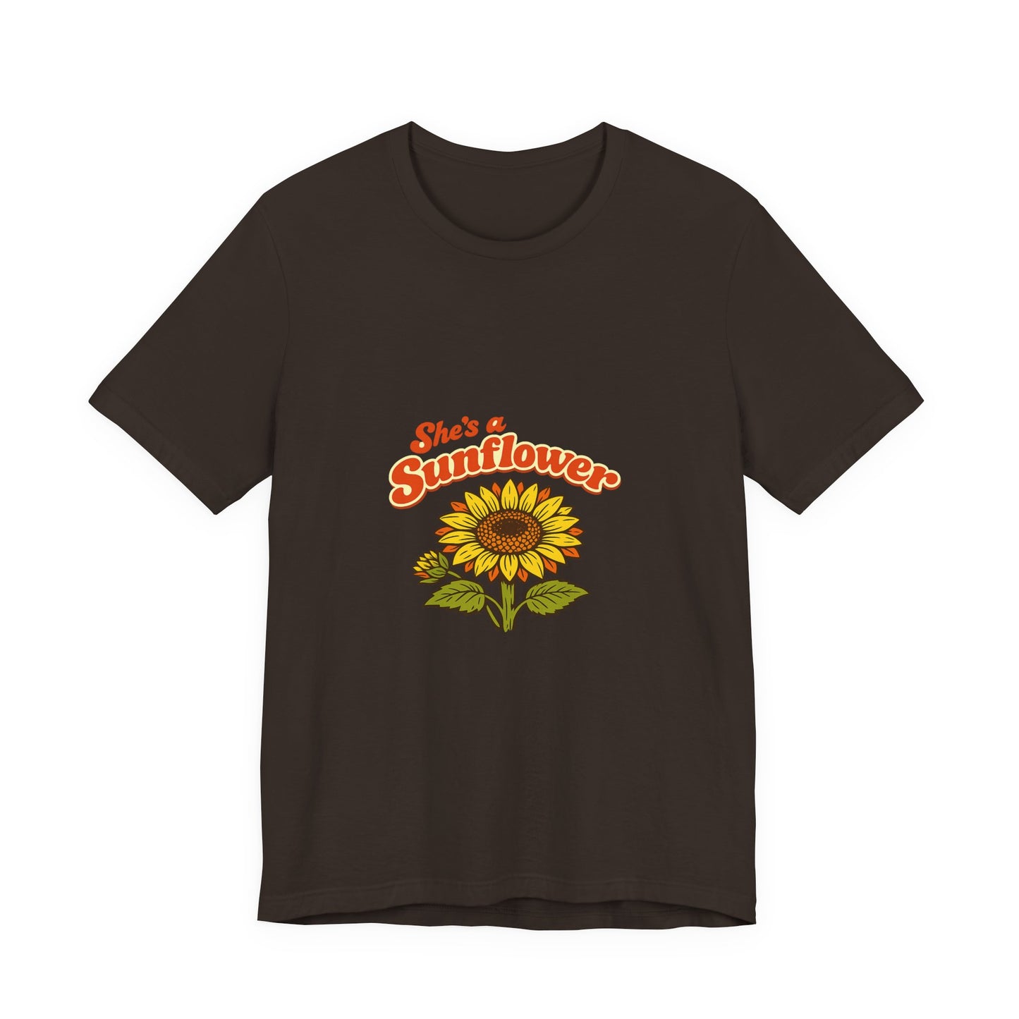 She's a Sunflower Tee — Summer Vibes Floral Graphic T-Shirt