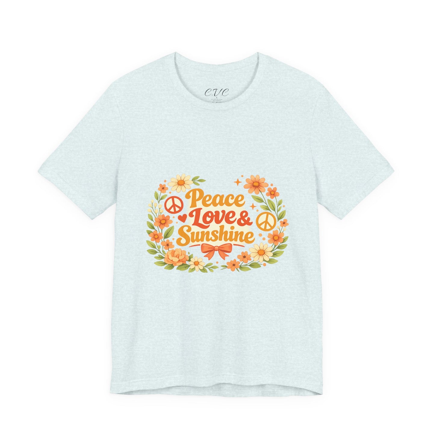 Peace Love and Sunshine Summer Vibes T-Shirt