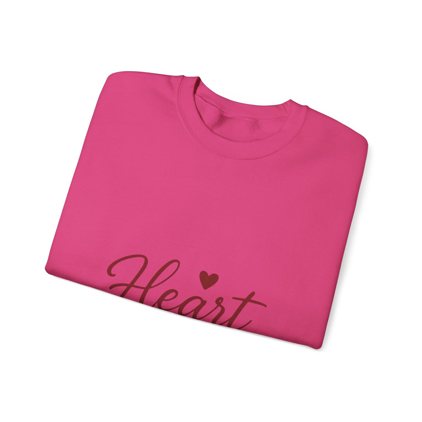 Heart Full Sweatshirt — Cozy Valentine's Crewneck