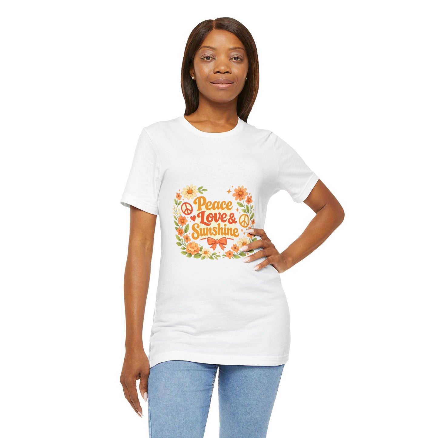 Peace Love and Sunshine Summer Vibes T-Shirt