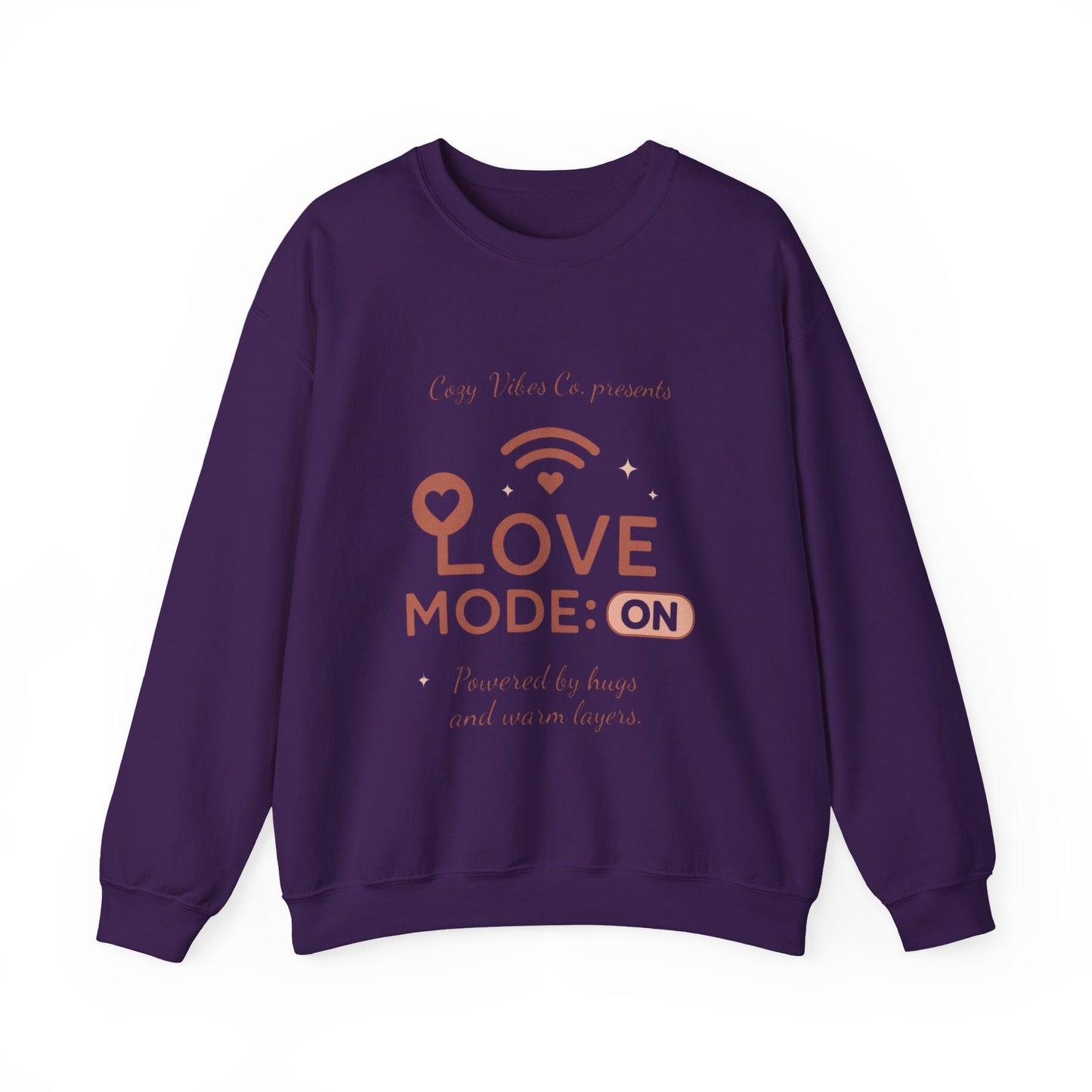 Love Mode On Sweatshirt — Cozy Valentine's Crewneck
