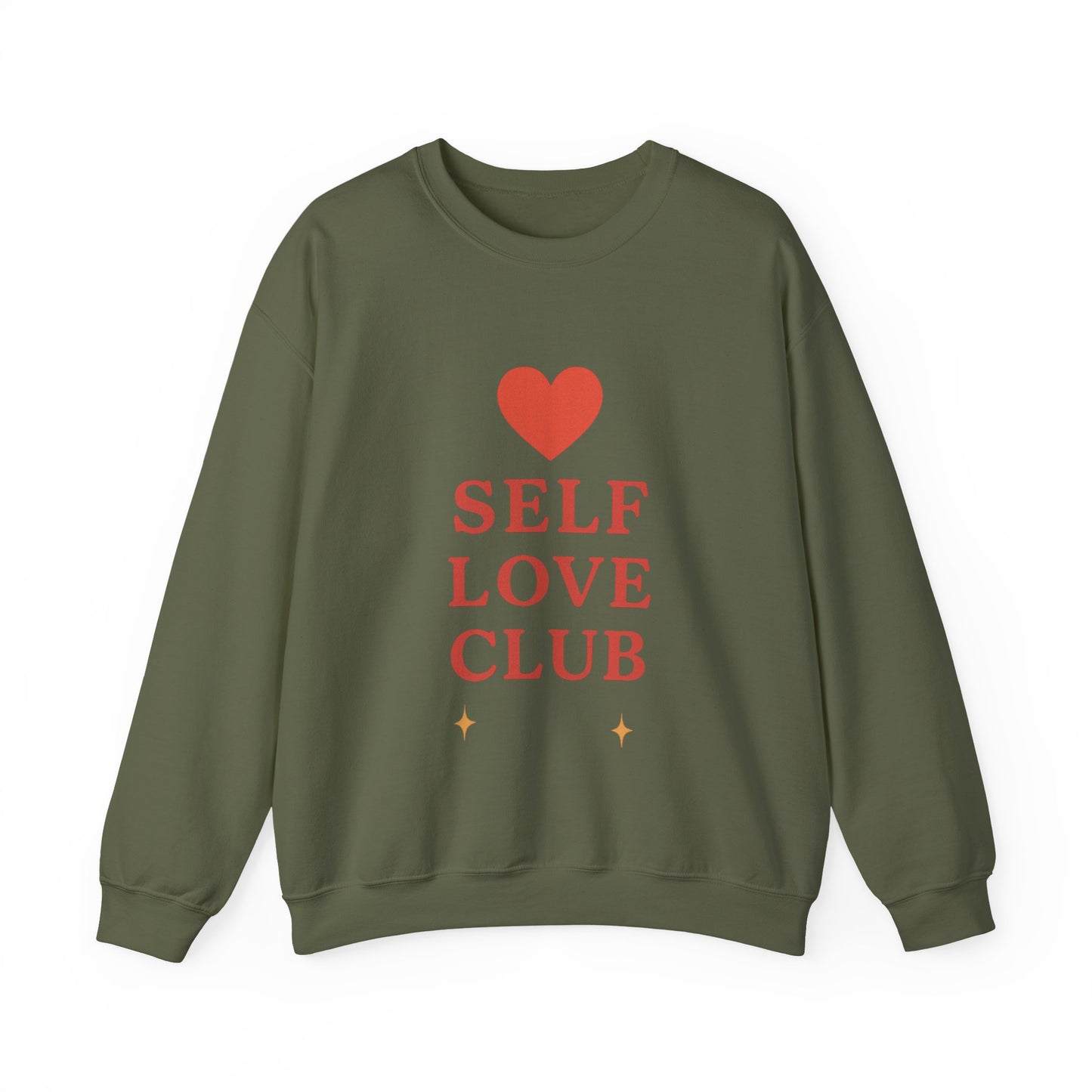 Self Love Club Crewneck Sweatshirt — Inspirational Self-Care Pullover