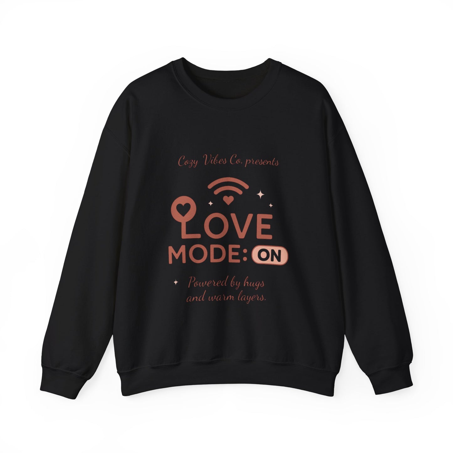 Love Mode On Sweatshirt — Cozy Valentine's Crewneck