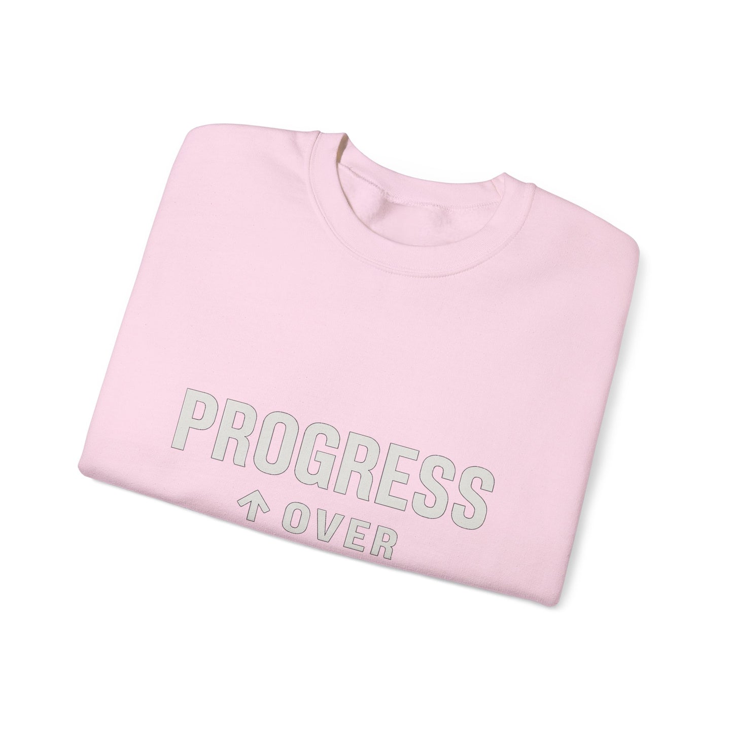Peace Over Progress Sweatshirt — Minimalist Statement Crewneck