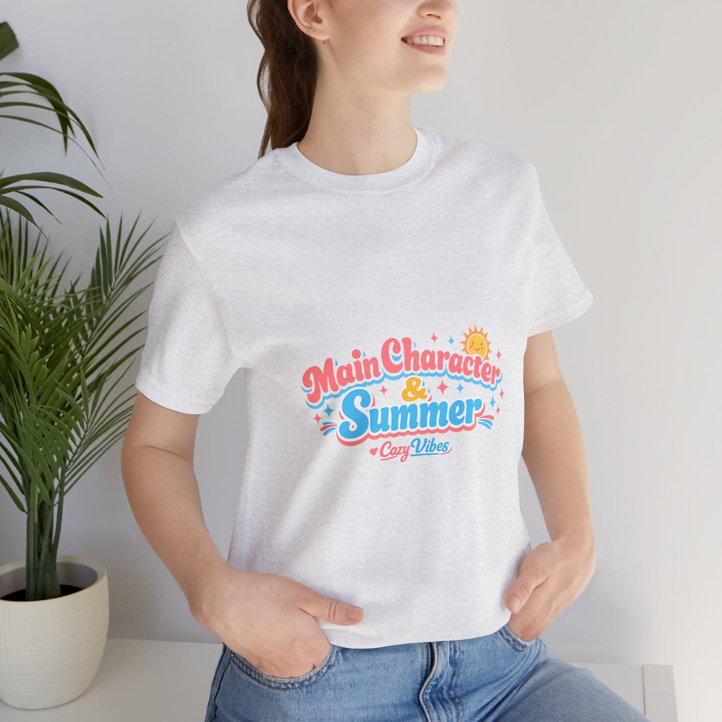 Main Character Energy Summer Vibes T-Shirt