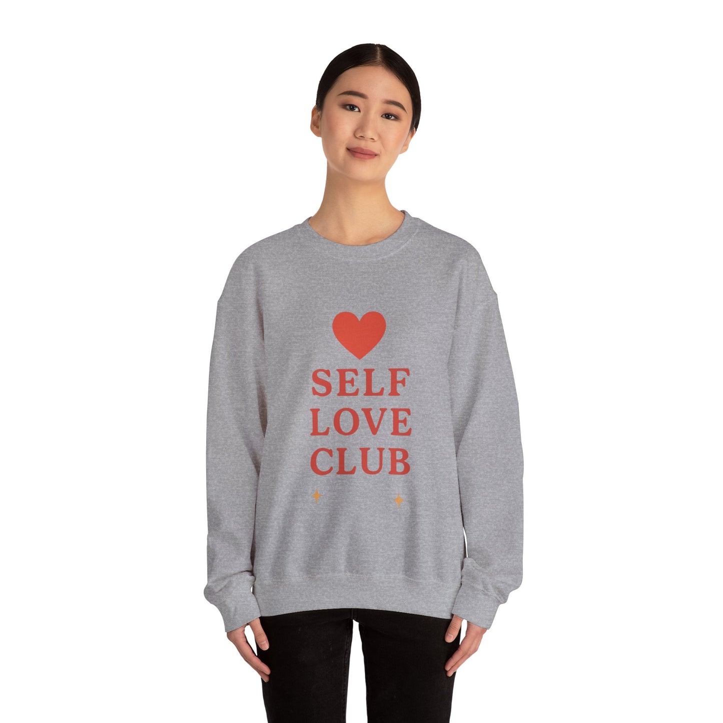 Self Love Club Crewneck Sweatshirt — Inspirational Self-Care Pullover
