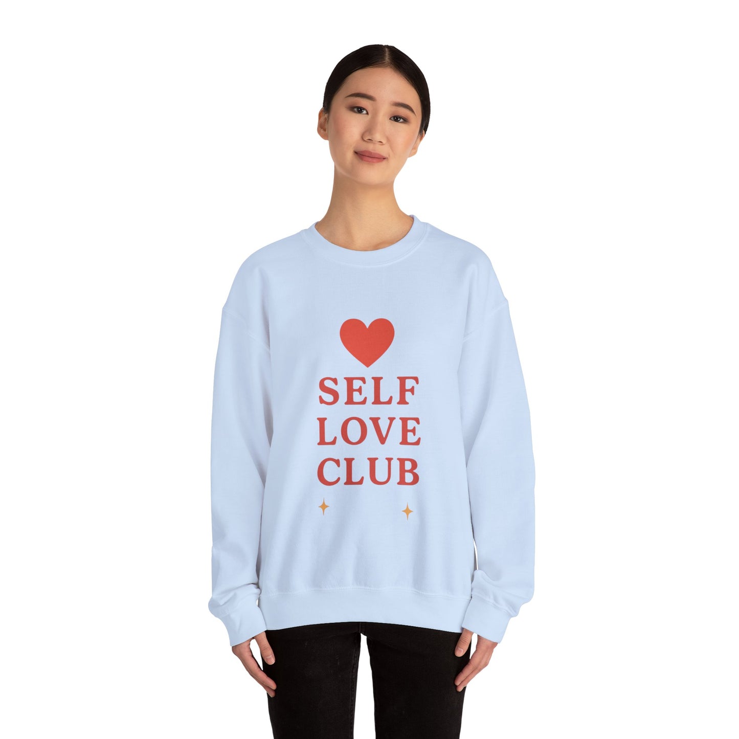 Self Love Club Crewneck Sweatshirt — Inspirational Self-Care Pullover