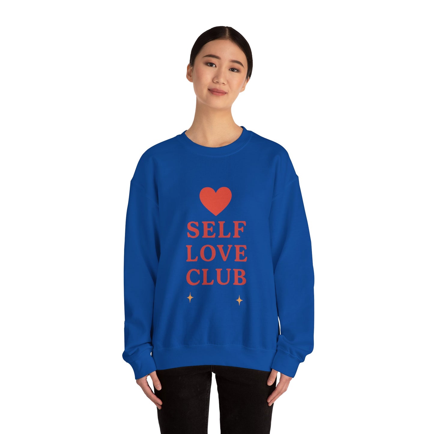 Self Love Club Crewneck Sweatshirt — Inspirational Self-Care Pullover