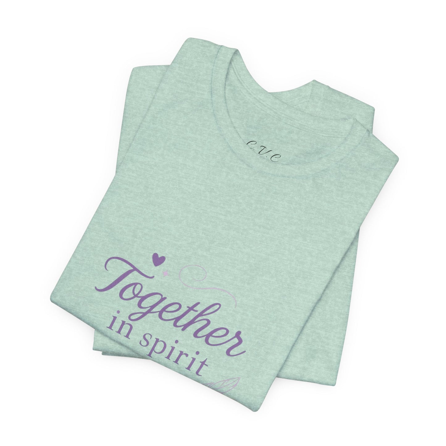 Together in Spirit T-Shirt — Comforting Memorial Tee Printify