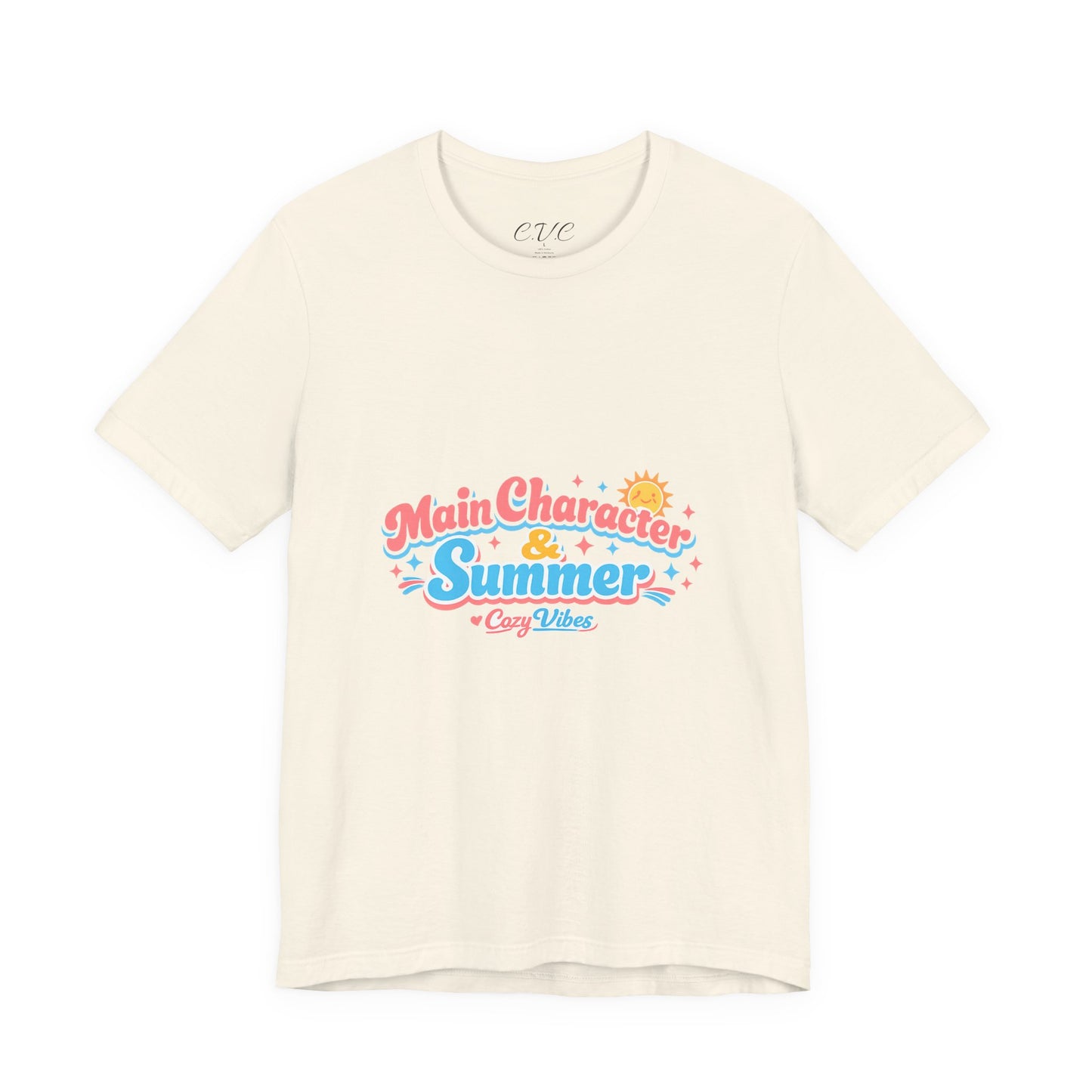 Main Character Energy Summer Vibes T-Shirt