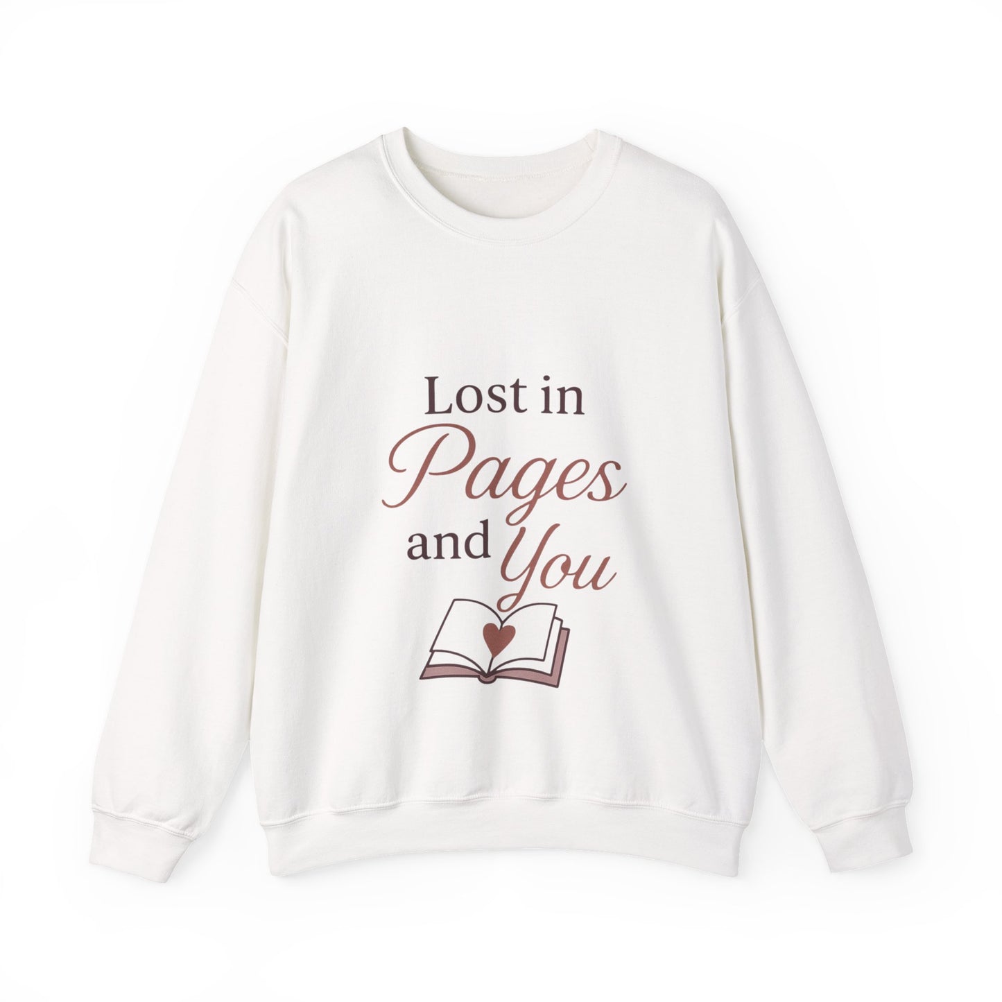 Lost in Pages "You" Sweatshirt — Book Lover Crewneck