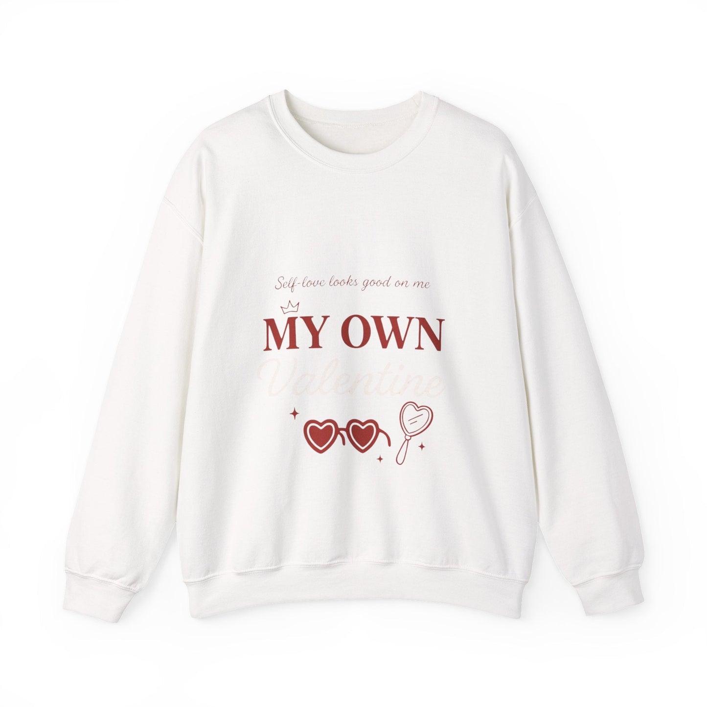 My Own Valentine Sweatshirt Printify