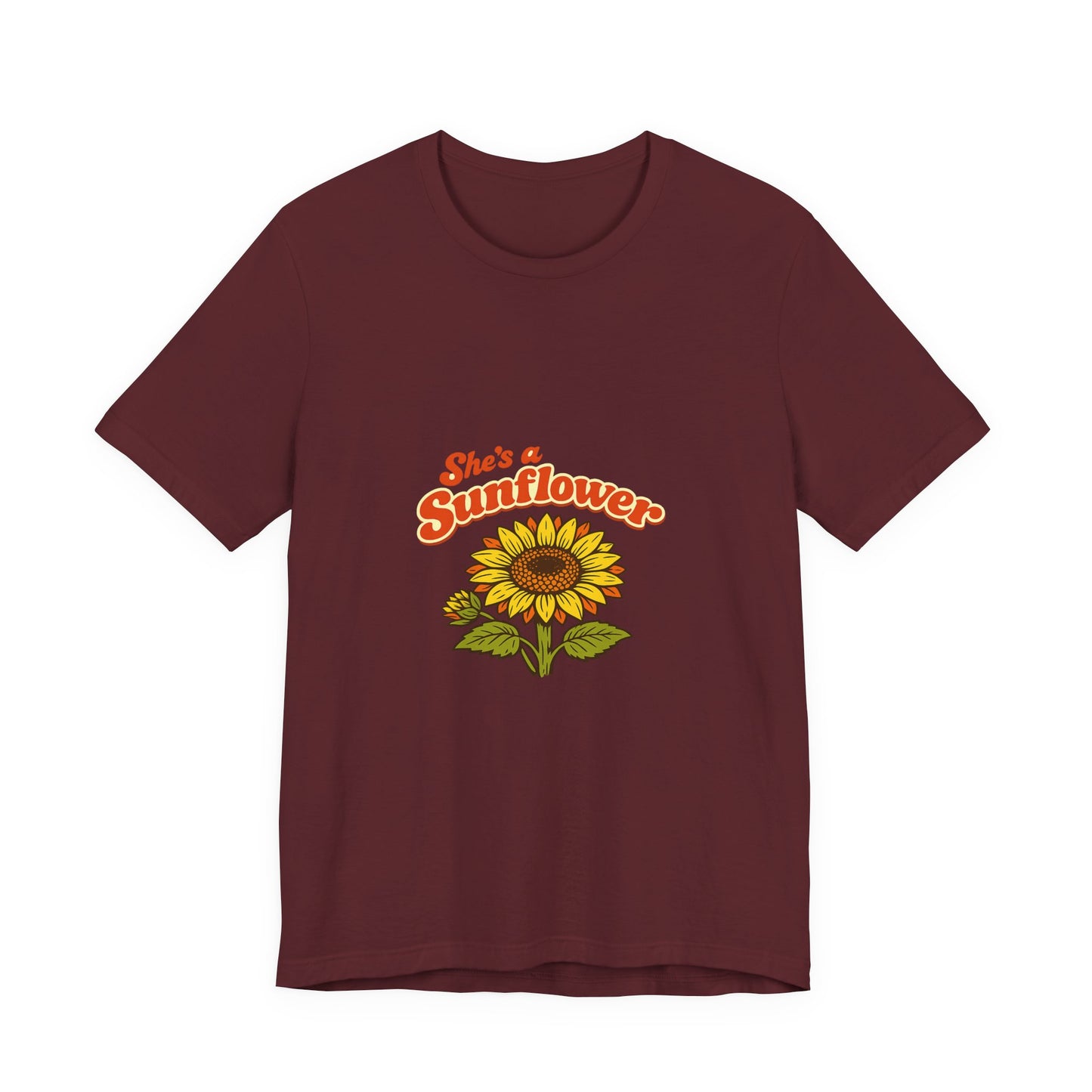 She's a Sunflower Tee — Summer Vibes Floral Graphic T-Shirt