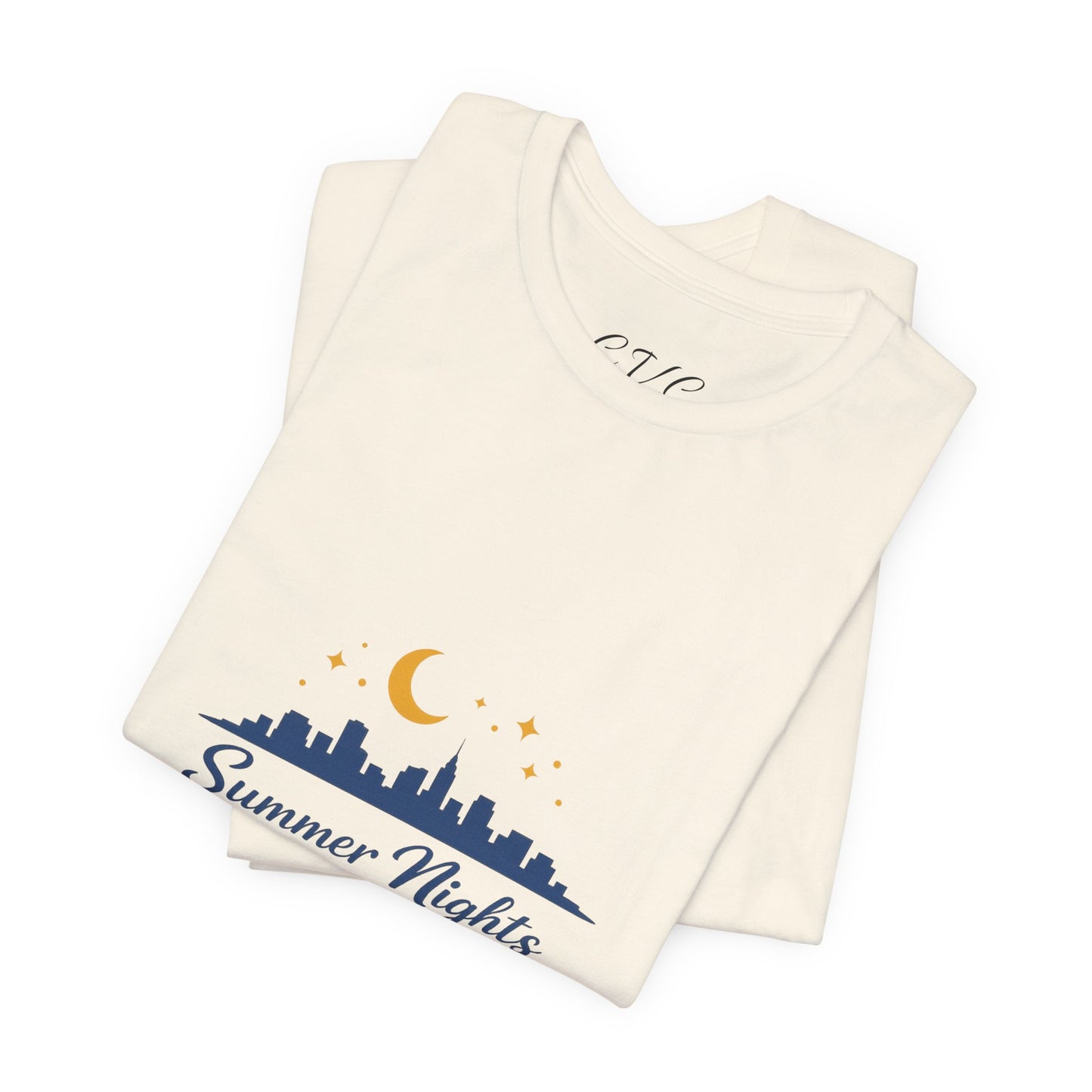 Summer Vibes City Nights T-Shirt — "Summer Nights and City Light"