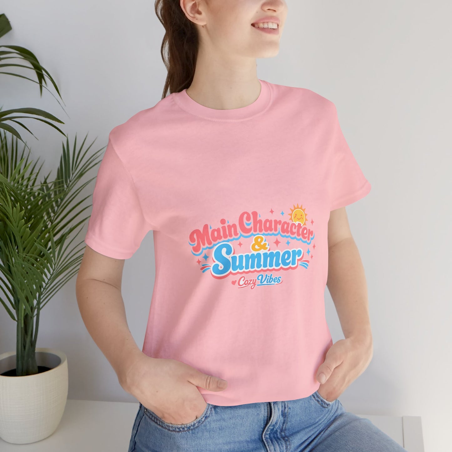 Main Character Energy Summer Vibes T-Shirt